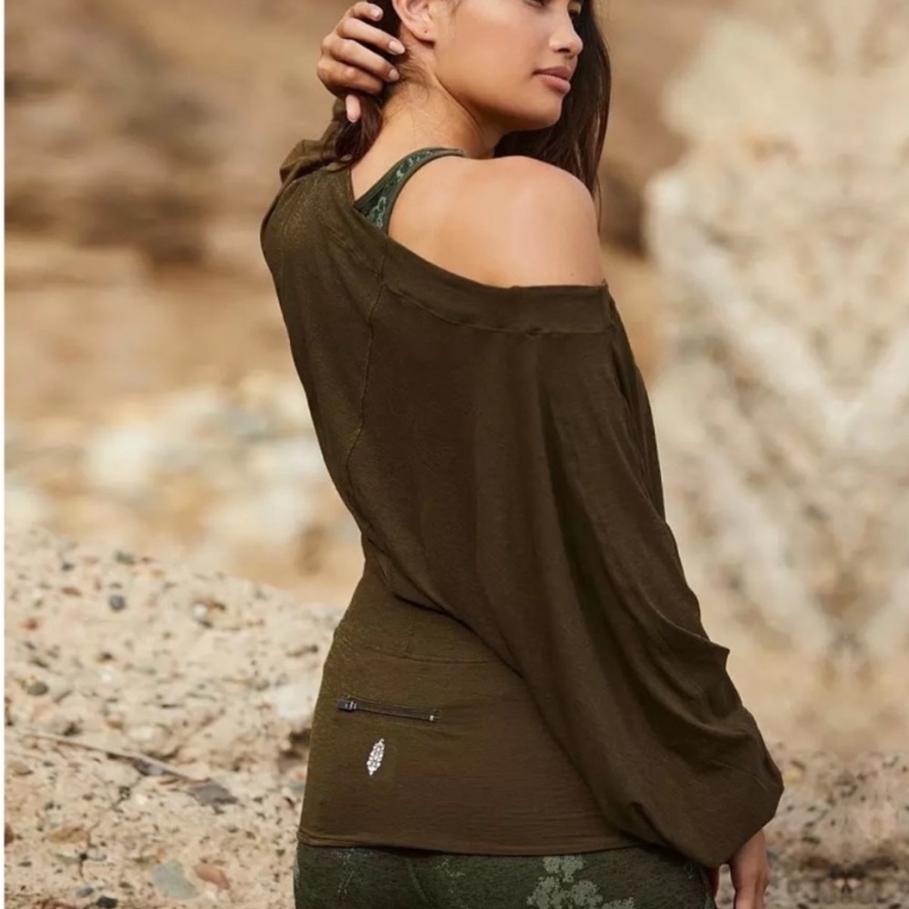 Free people fp movement top with pocket